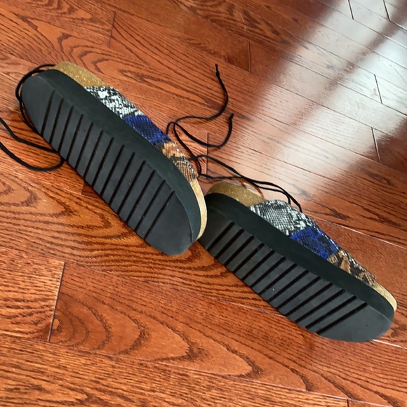 Leather Birkenstock platform - Picture 9 of 9